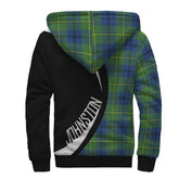 Johnston Ancient Tartan Crest Sherpa Hoodie - Circle Style
